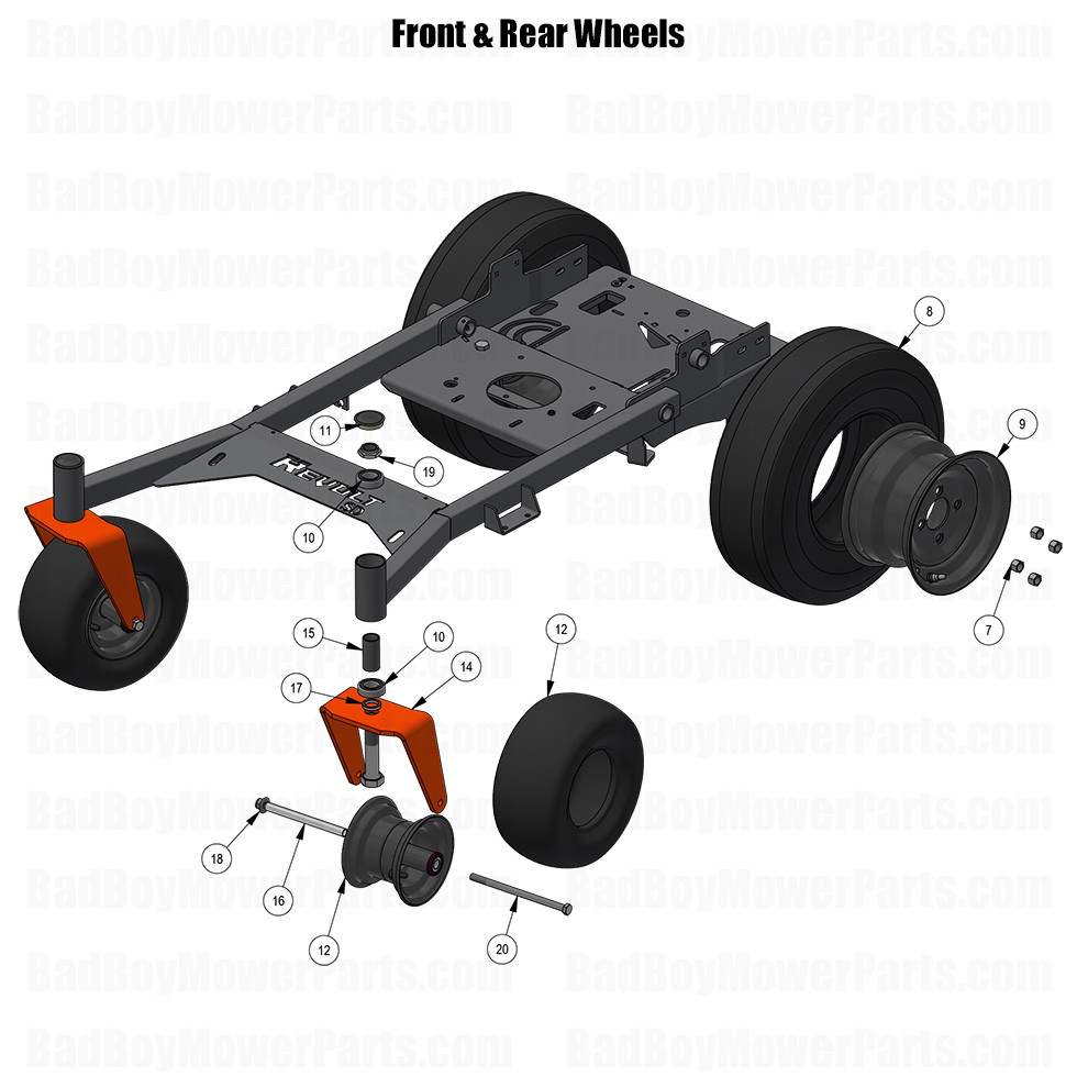 2025 Revolt SD - Front & Rear Wheels